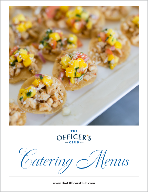 Catering Menu Cover